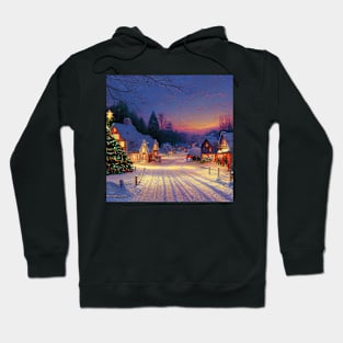 Christmas in My Hometown Art Hoodie